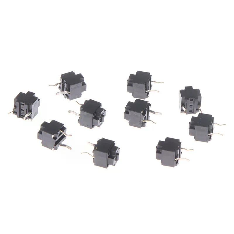 10Pcs Mouse Square Micro Switch Button EVQP0E07K For  IE3.0 Roller IO1.1