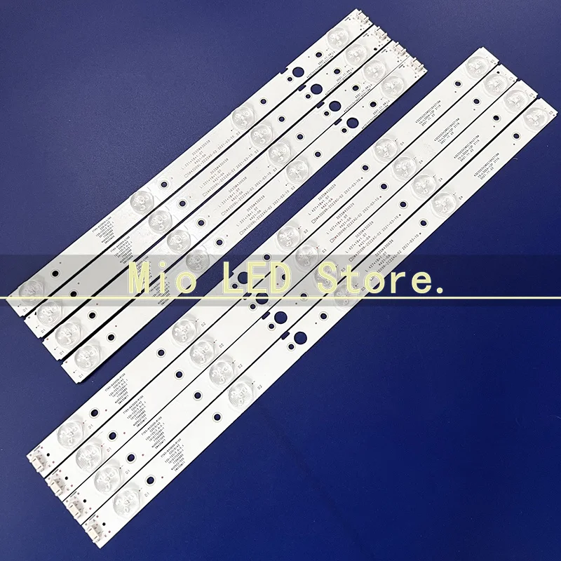 

100% New 32pcs=4Kits LED strips for TV 43UG620V 43UJ620V 43UJ6200 UA CRH A4330300104L6CNRev1.0 I CRH A4330300105R6CNRev1.0 I