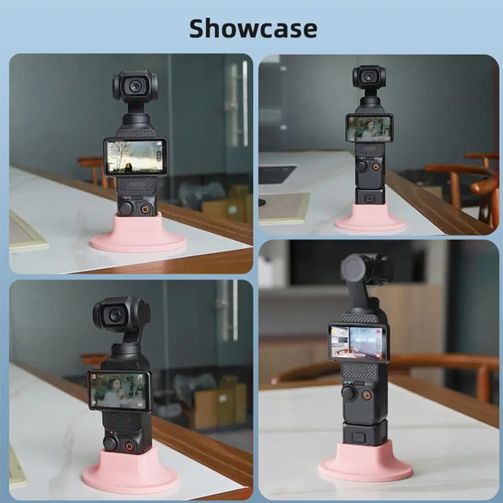 

For POCKET3 Colored Silicone Fixed Base PTZ Desktop Easy Bracket Stable To Base Accessories Deform Not O3C0