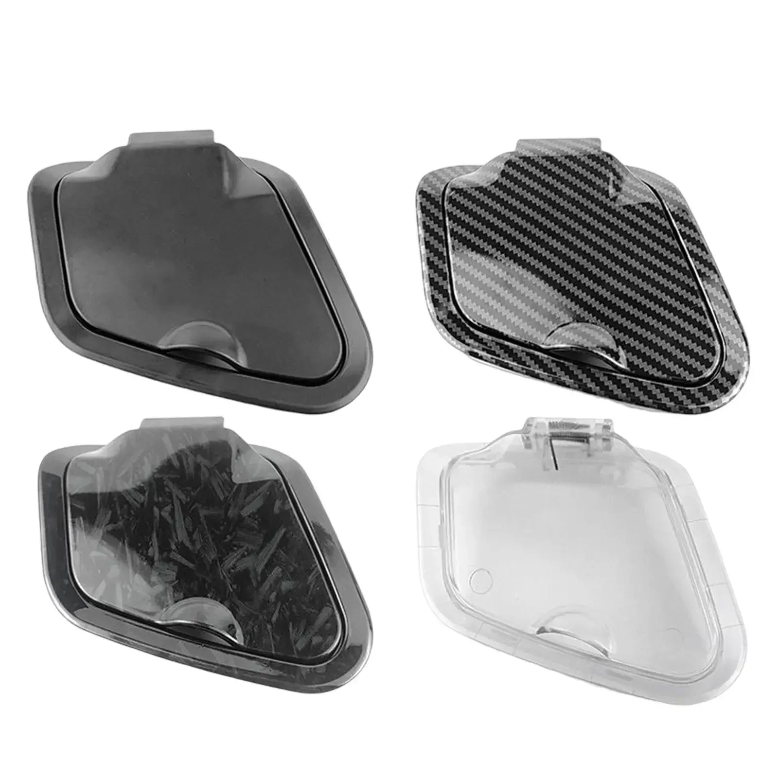 Motorcycle Side Pocket Cover Lid ABS Wear Resistant Durable for Yamaha Nmax 20/22 Spare Parts Direct Replaces Assembly
