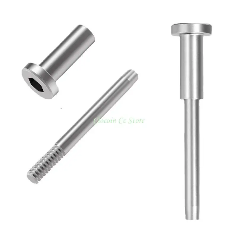 X90F 10pcs Cable Railing Invisible Fittings Receiver & Swage Studs End for