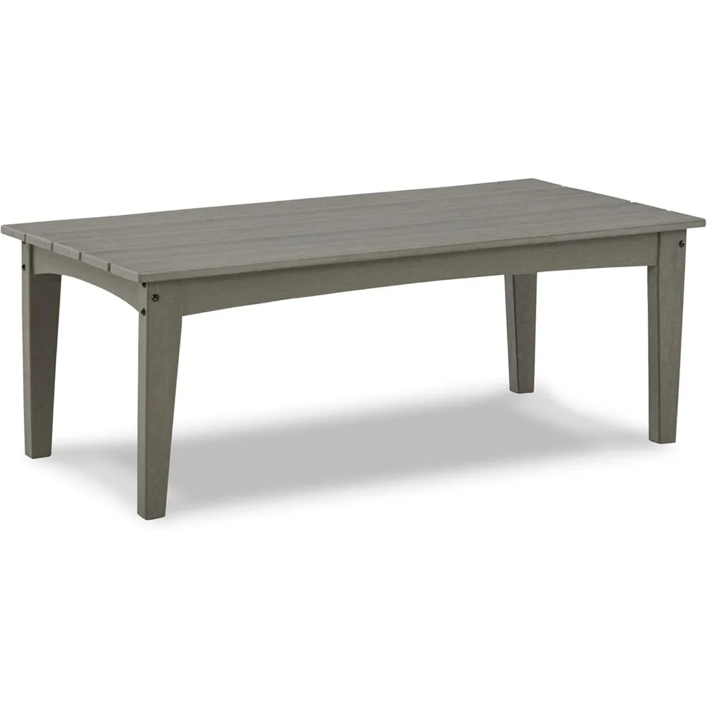

Visola Outdoor HDPE Patio Cocktail Table, Gray