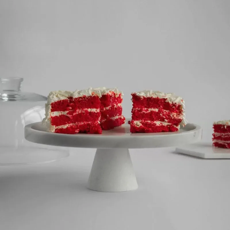 

Modern Minimalist Marble Cake Tray Luxury Fruit Plate Dessert Shop Tray Model Room Decor