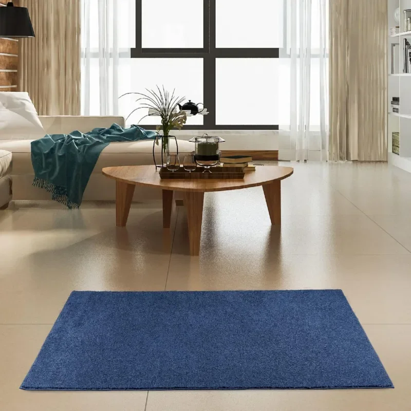 Modern Plush Solid Color Rug - Royal, 6' X 10', Pet and Kids Friendly Rug. Runner, Area Rugs Great for Kids Pets Event Wedding