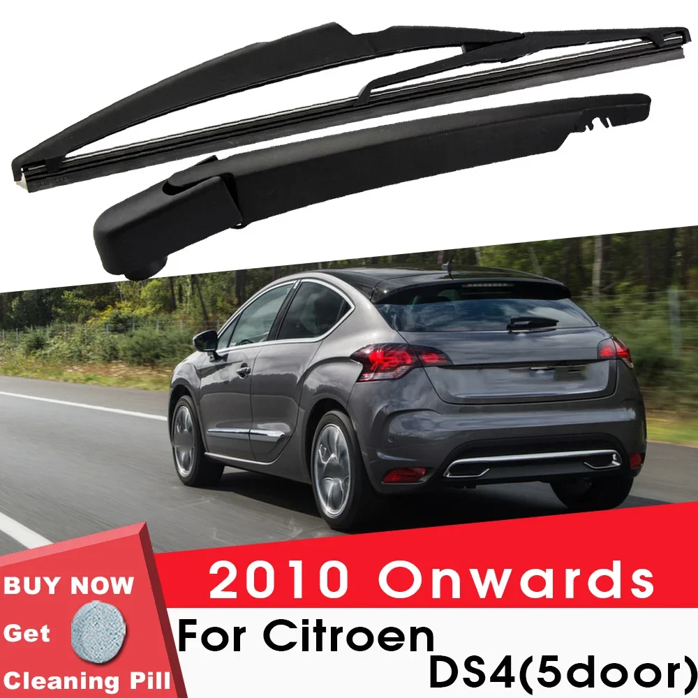 BEMOST Car Rear Windshield Wiper Arm Blades Brushes For Citroen DS4 5Door 2010 Onwards Hatchback Windscreen Auto Styling