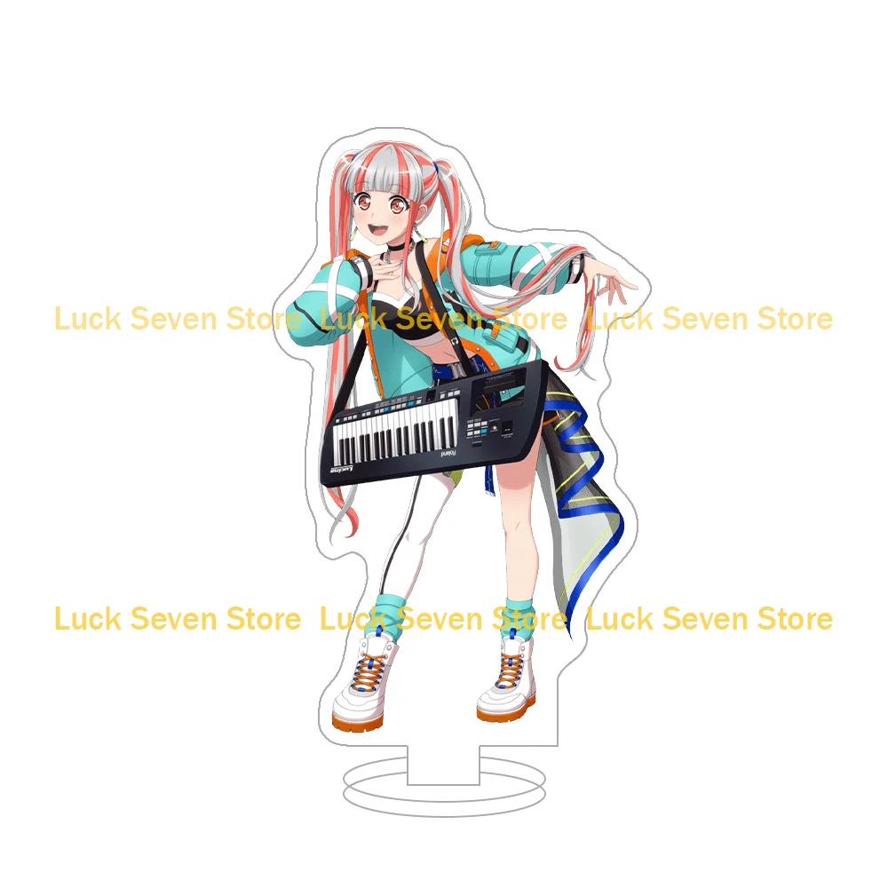 BanG Dream RAISE A SUILEN Girl band character MASKING PAREO LAYER CHU² LOCK Anime Toy Acrylic stand desk ornament holiday gift