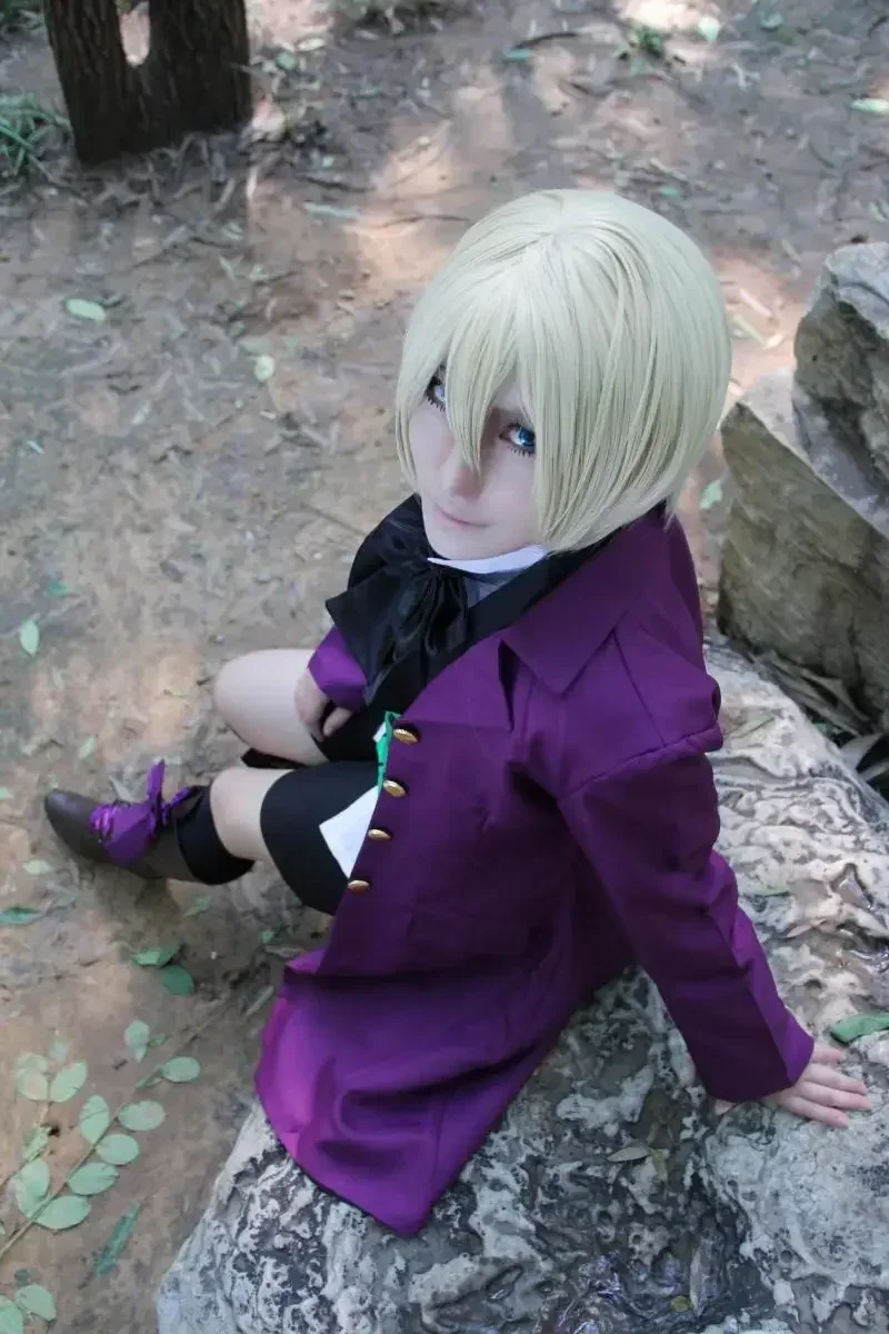 Anime Black Butler 2 Kuroshitsuji Alois Trancy Uniform Outfits Cosplay Costumes Full Set 2025