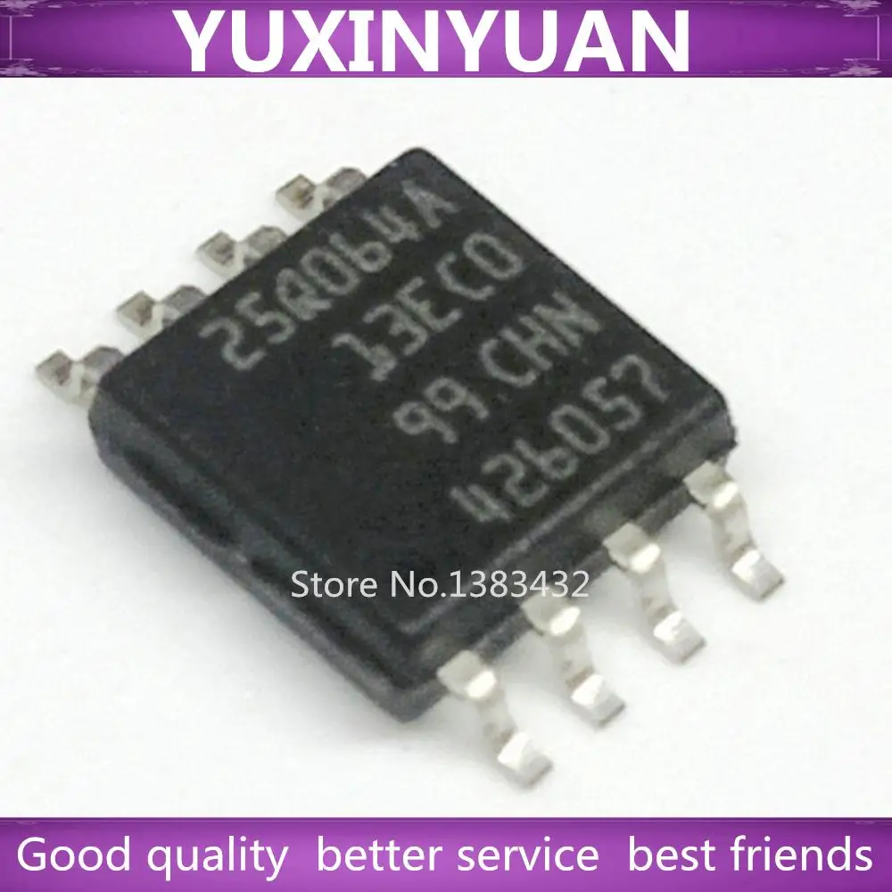 1PCS/LOT N25Q064A13ESE40F ST25Q064A 25Q064 8 M SOP8   YUXINYUAN IC CHIP