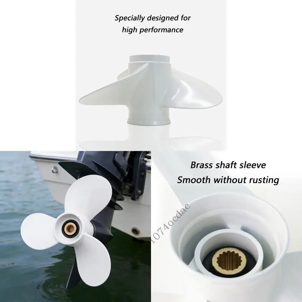 

Marine Grade 3 Blade Propeller 9 interpolation Design 7 Inch Diameter