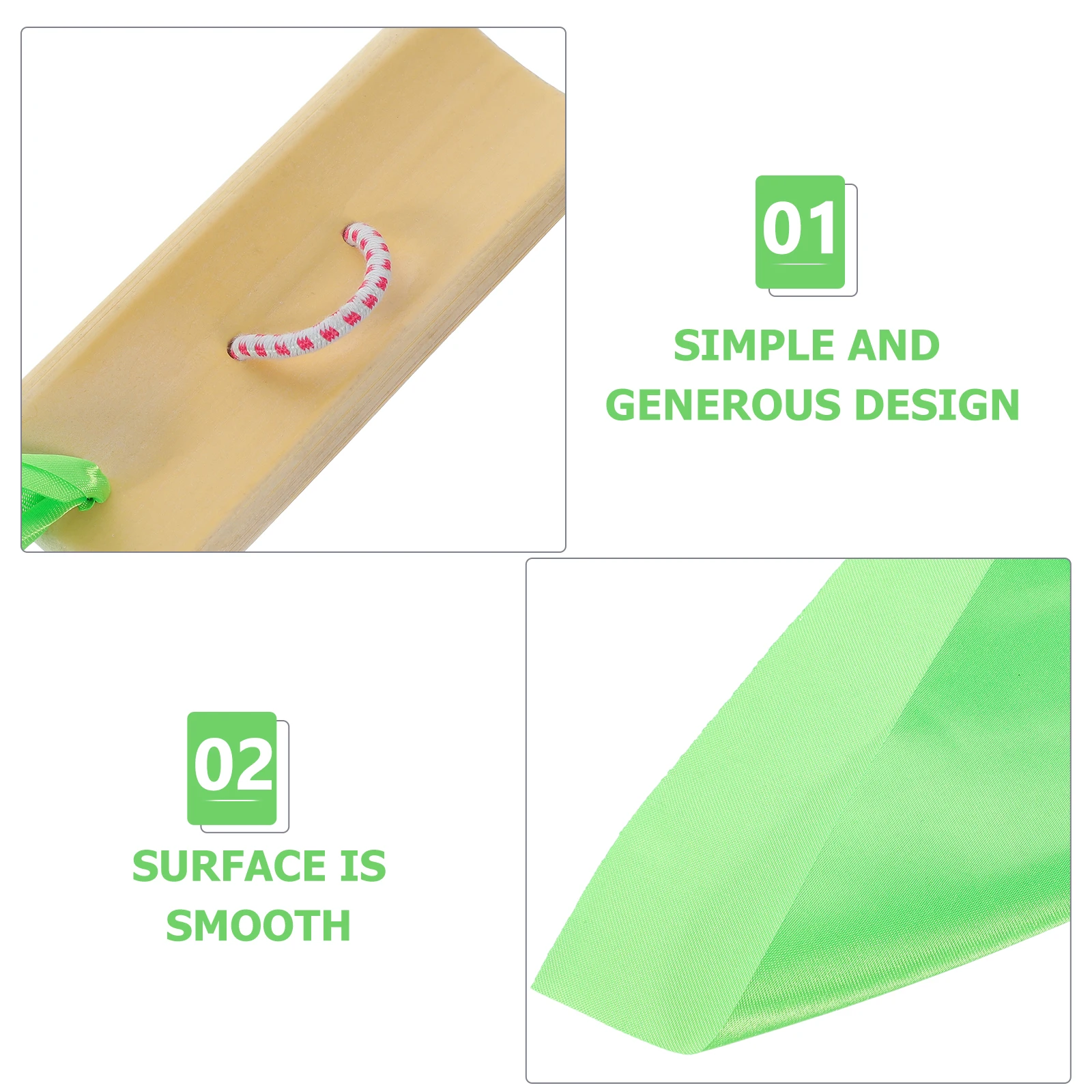 

1 set 1 Set Portable Bamboo Kuaiban Chinese Allegro Clapper Percussion Instrument For Kids Stage Performance Traditional Music