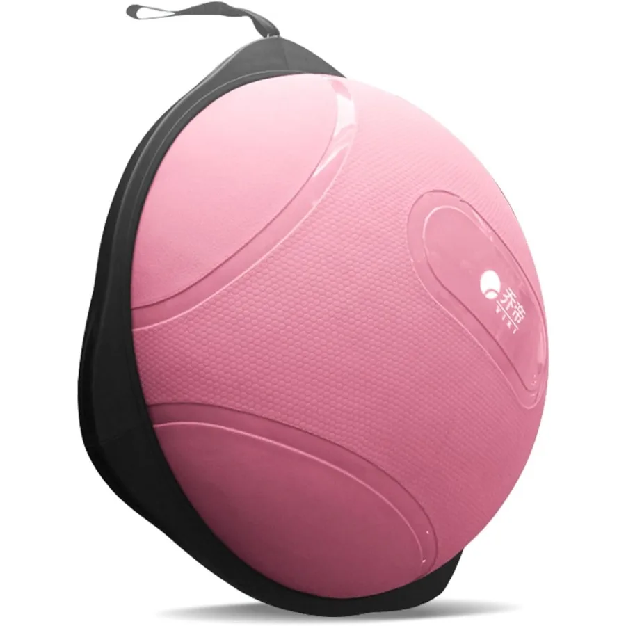 

Половина мяча для йоги, устойчивый мяч для фитнеса и тренировок со стабильностью сердечника, идеально подходящий для семейных домашних упражнений, нескользящая тренировка поверхности