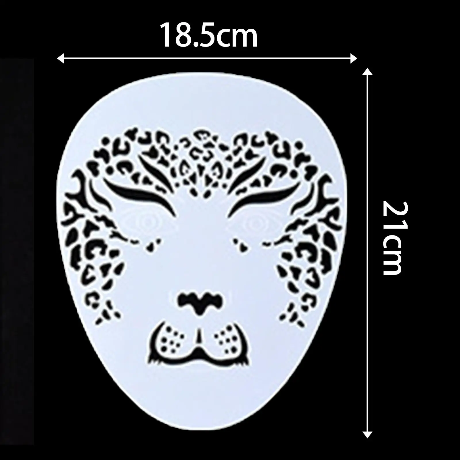 휴일 할로윈 경량 프리미엄 소재 아트용 페이스 페인팅 스텐실