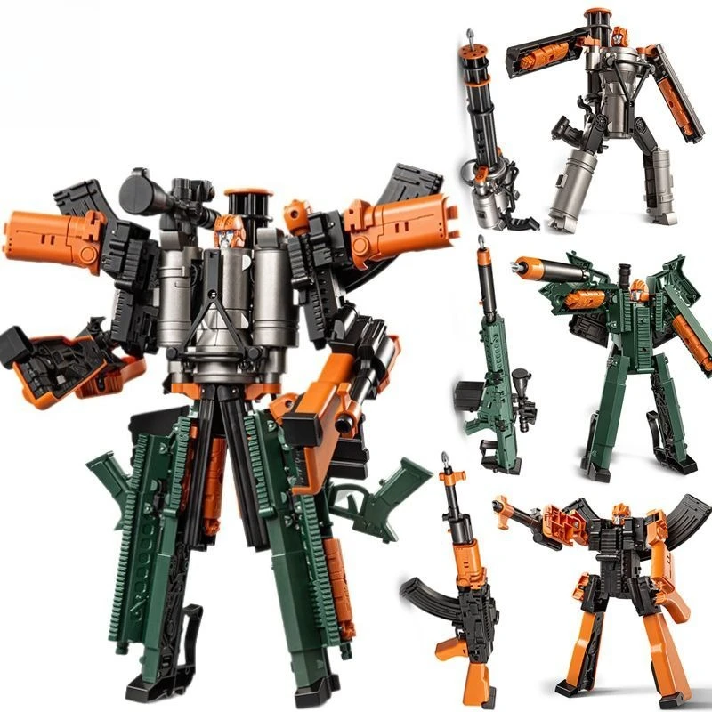 

Можно запускать пуль, комбинированный пистолет-пулемет, трансформируемый робот, игрушки для детей и мальчиков