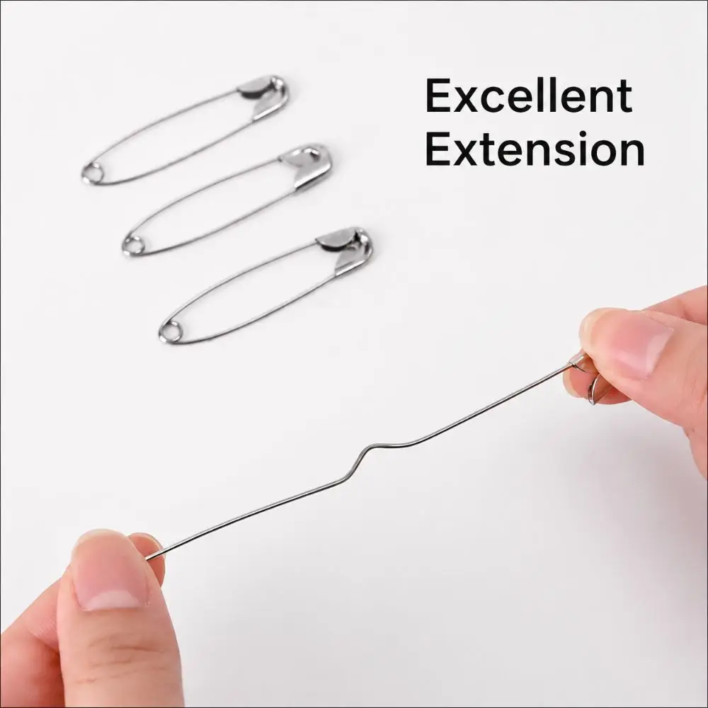 High Quality Multi-Size Safety Pins High Hardness Thickened Sewing Craft Safety Pin Rust Proof Clothing Tag Fasteners Crafts