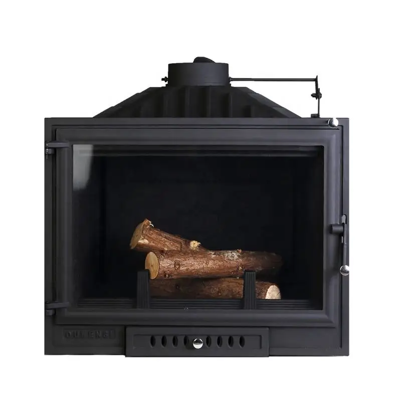 EU Large Cast Iron Stoves Firewood Burning Heaters Unique Freestanding Fire Place Stove Indoor Wood Burning Embedded Fireplace