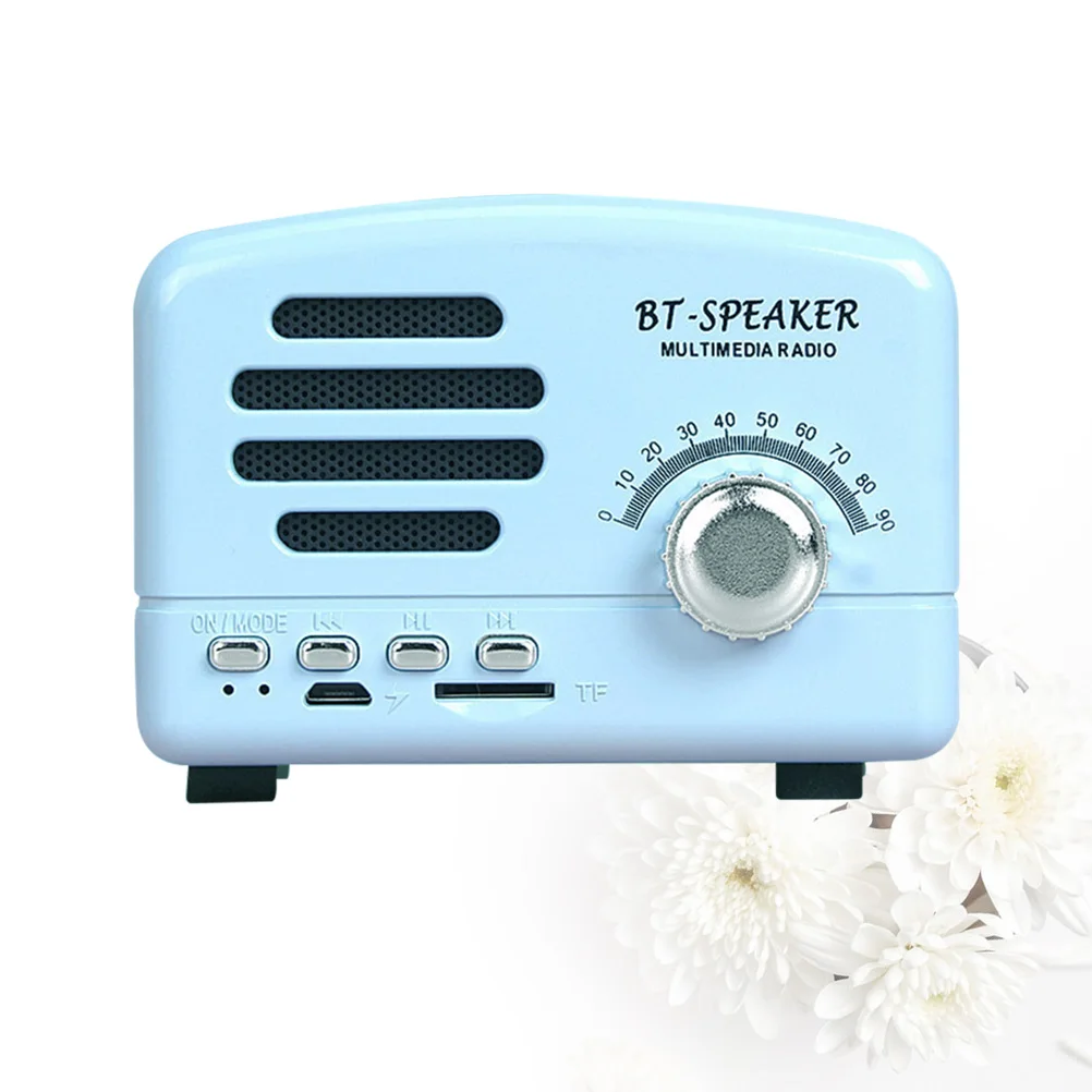 

Speaker Wireless Multi Function Vintage Style Radio Retro Multifunction