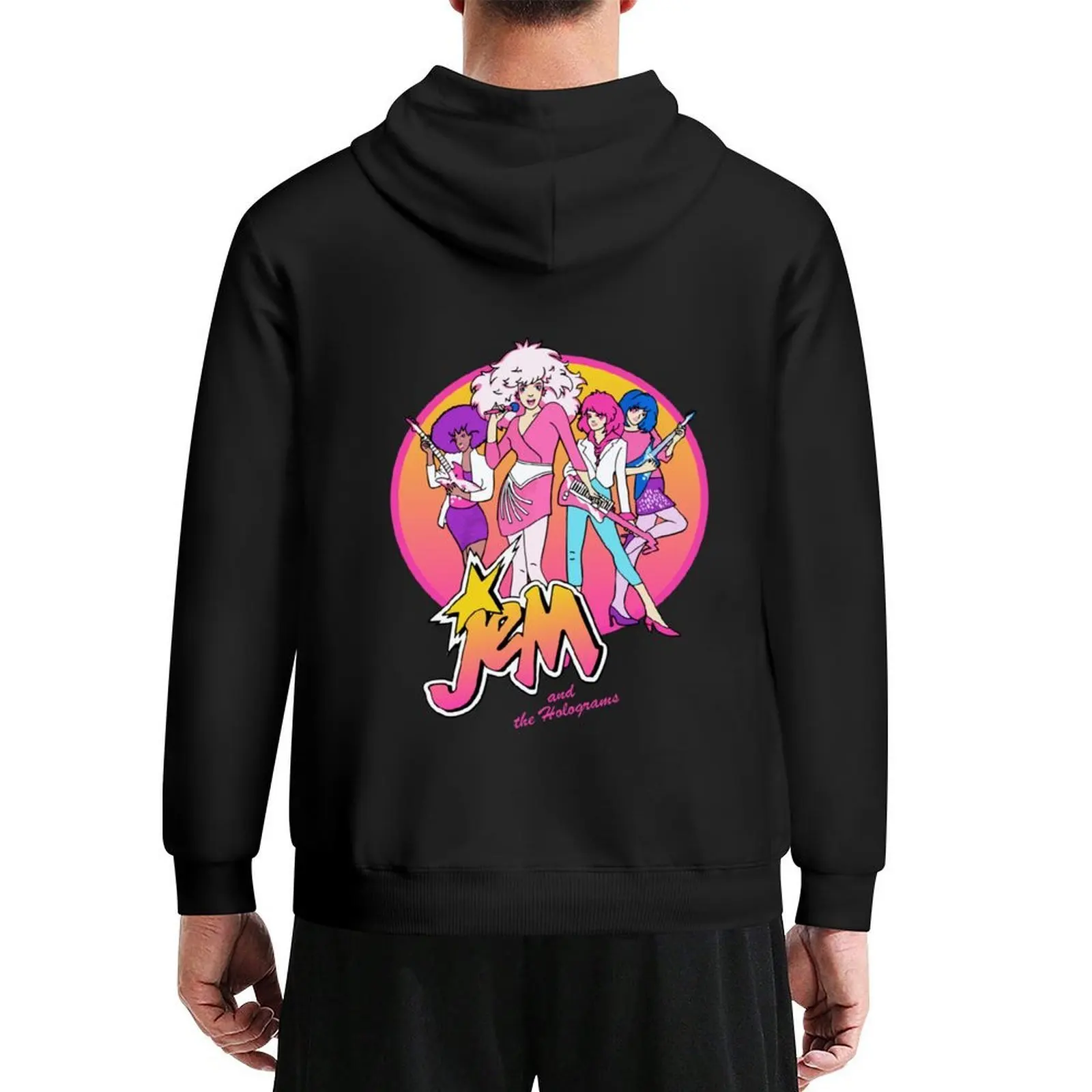 

Jem and the Holograms Hoodie male clothes men clothing men clothes winter clothes hoodie men