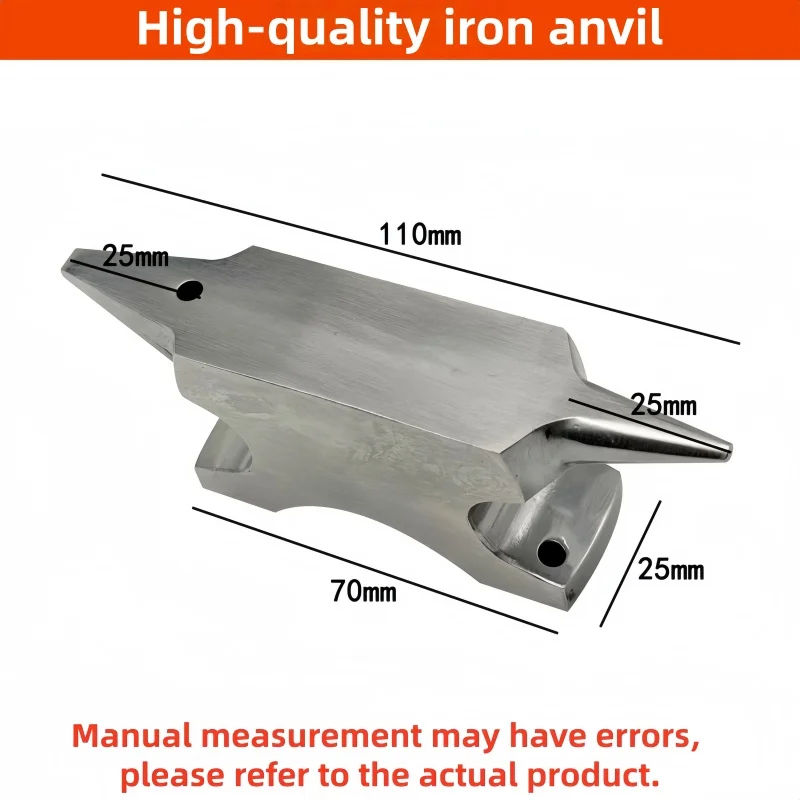 Block for Gold/Silver/Copper Ring Hammering DIY Metal Craft Professional Horn Anvil - Jewelry Making Bench