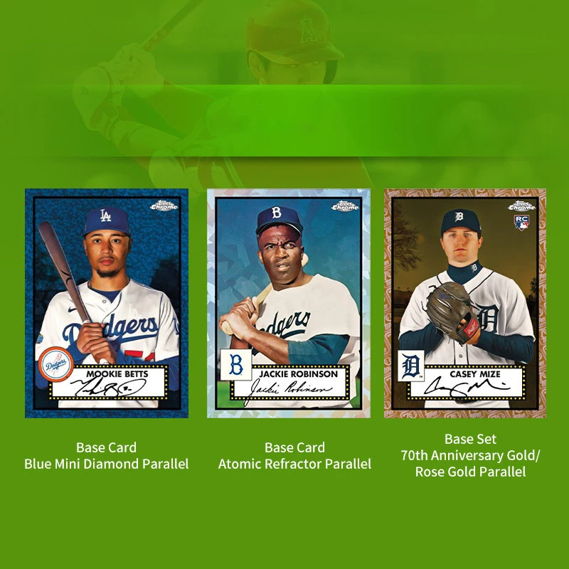 2021 Topps Chrome Platinum ANNIVERSARY MLB Baseball Star Card Lite Version