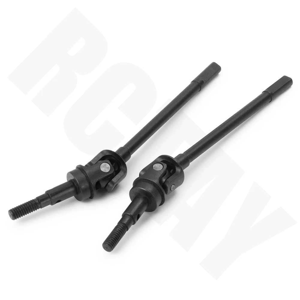 Heavy Duty Universal AR44 Axles Front Rear Joint CVD Drive Shaft Dogbone for RC 1/10 Axial SCX10-II 90046 90047 Jeep Wrangler