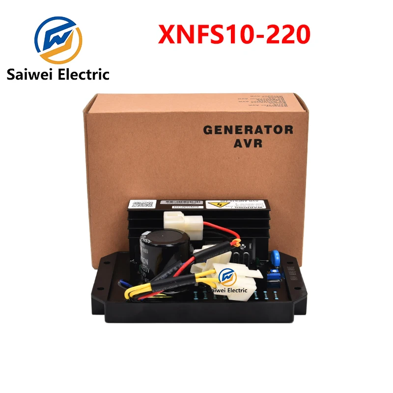 

XNFS10-220 AVR XNFS10-380 AVR SINGLE PHASE REGULATOR 7 WIRES GENERATOR PART