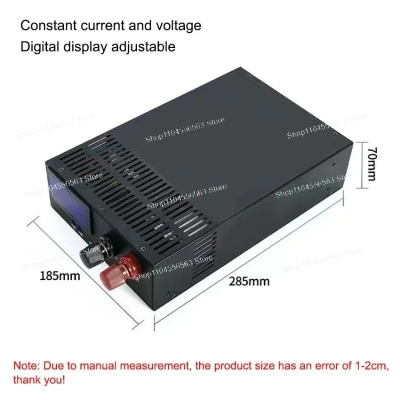 3000W High Power Adjustable Switching Power Supply 110/220V 12V/24V/36V/48V/60V/72V Digital Display DC Lab Industrial Module