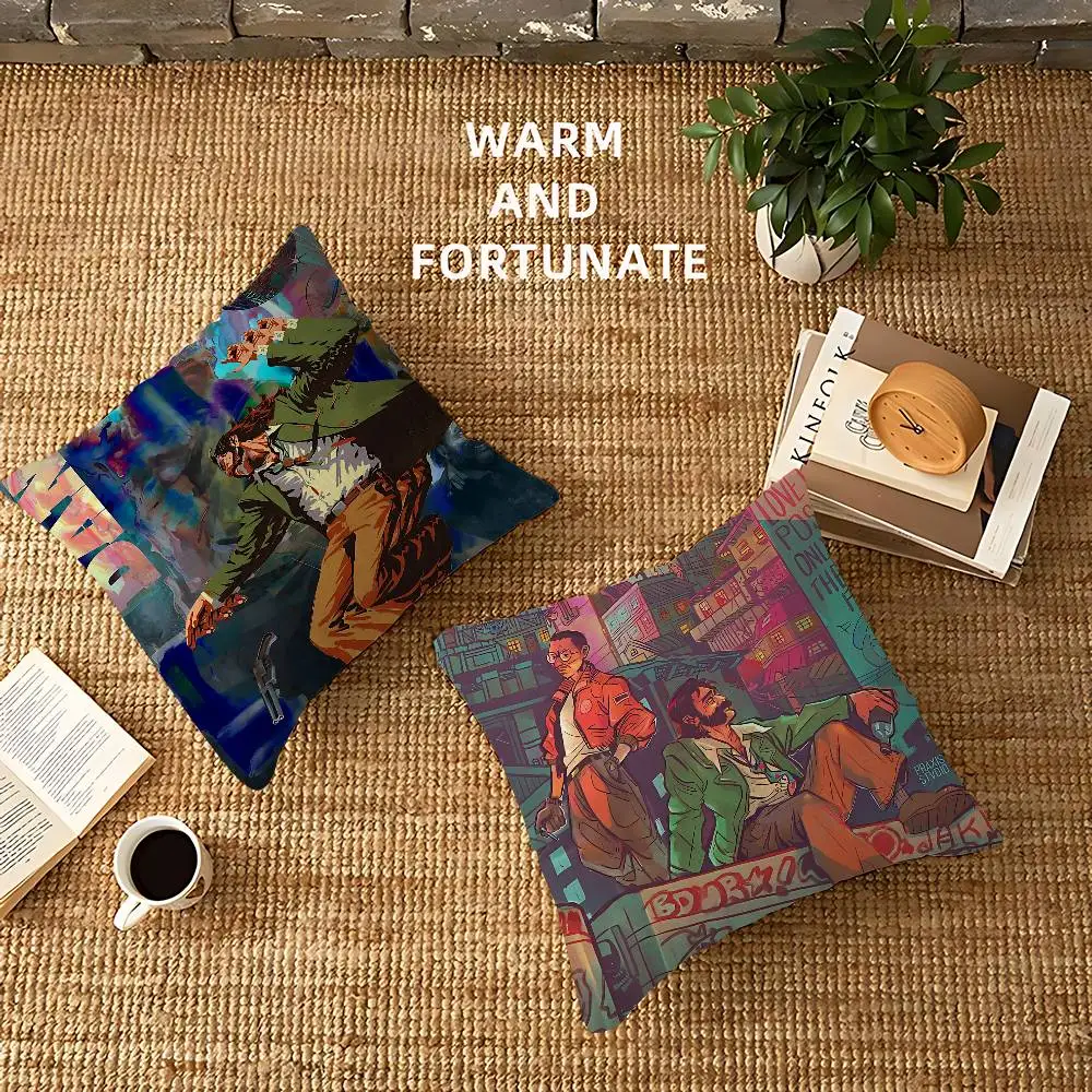 D-Disco Elysium Personalized Pillow Cover Kids Bedroom Wild Party Decor Pillowcase kid Birthday shower Gift