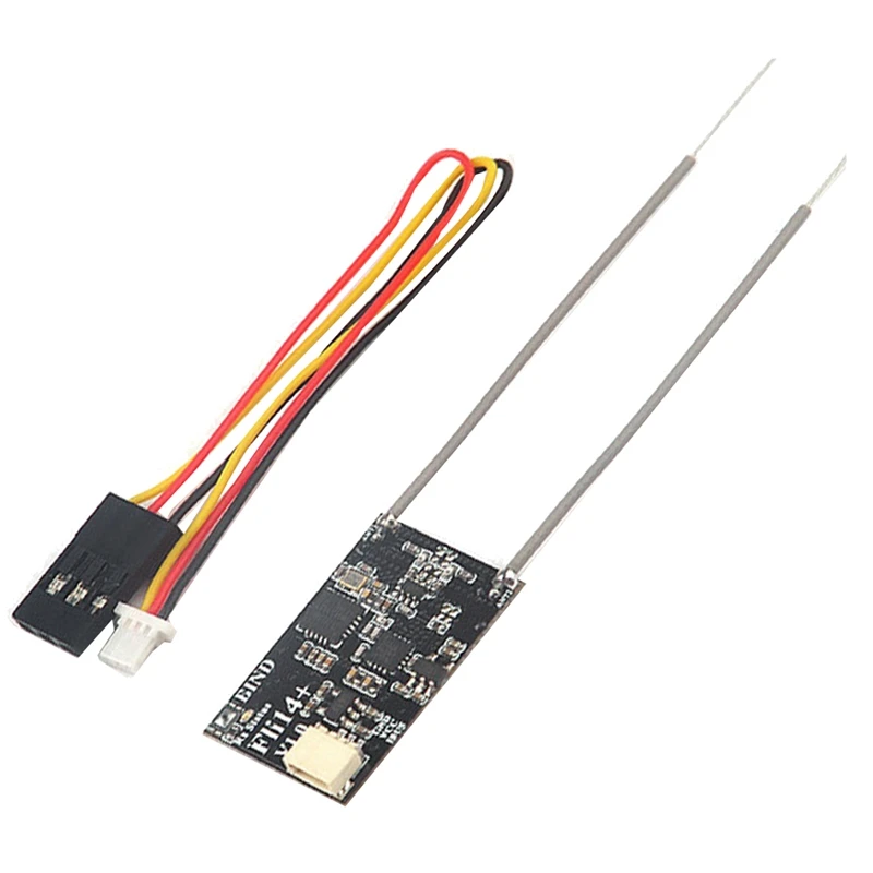 Fli14+ 4CH Mini Receiver Compatible For Flysky AFHDS-2A With RSSI Output For FS I6 I10 I6X IT4S Turnigy I6S RC Drone