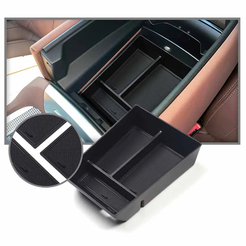 

Car Center Armrest Box Storage Box Storage Organizer Car Storage Boxes For BMW X6 2019 2020 2021 2022 Auto Accessories