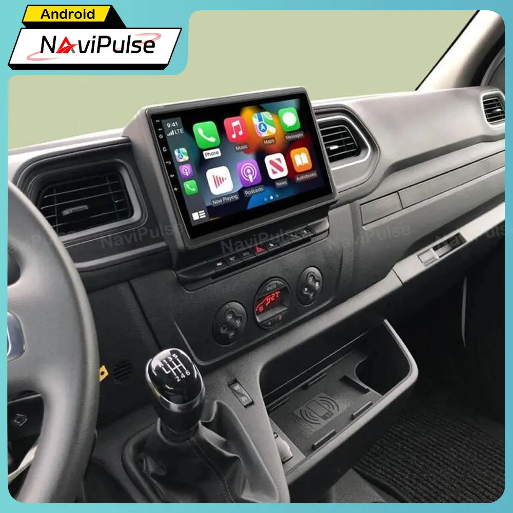 Car Radio For Renault Master 2019 - 2022 Android 15 Multimedia Player Stereo Wireless Carplay Navigation GPS Autoradio Head Unit