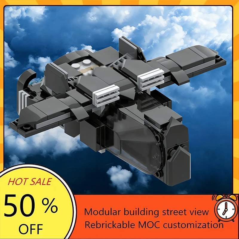 

131PCS Popular Space War Movie Model MOC Building Bricks Spaceship Modular Technology Gifts Holiday Assemble Children Toy Suit