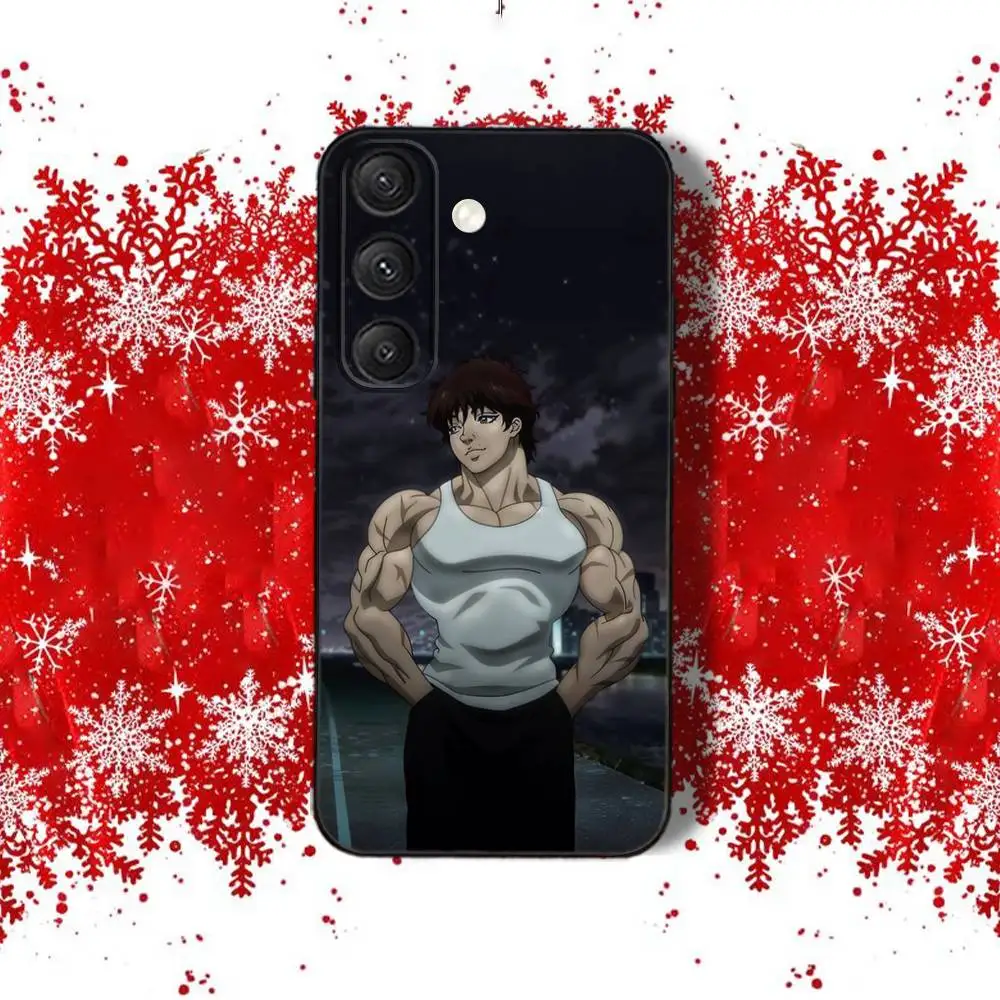 เคสโทรศัพท์ลายอนิเมะ B-BakiS H-HanmaS สำหรับ Samsung S22,S24,S20,S25,S23,S30,S21,Ultra,Plus,Fe,5G,Lite สัมผัสนุ่มลื่น