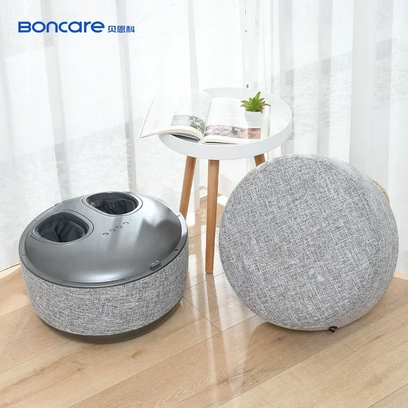 Round Seated Cloth Footstool Velvet Gold Metal Base Blue Ottoman Bench Stools Legrest Massage Foot Massager Chair