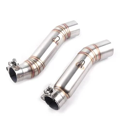 CBR500 CBR250 CBR 500R CBR300 motorcycle exhaust contact middle pipe connector for HONDA CBR500R CBR 300 CBR300 2012 to 2015