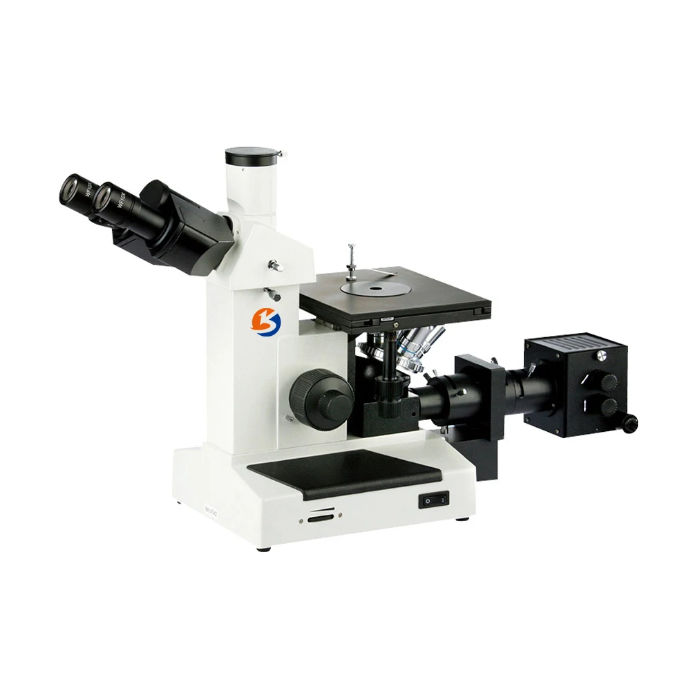 4XCE Trinocular Inverted Metallurgical Microscope With Camera