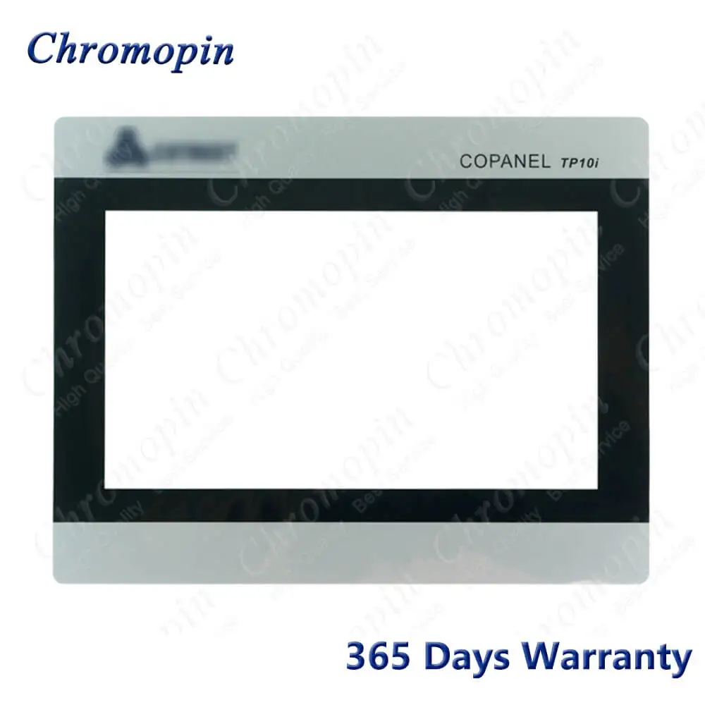 for TP10i CTS6 T10I CH030 Touch Screen Panel Glass Digitizer for TP10i CTS6-T10I-CH030 with Front Overlay Protective Film