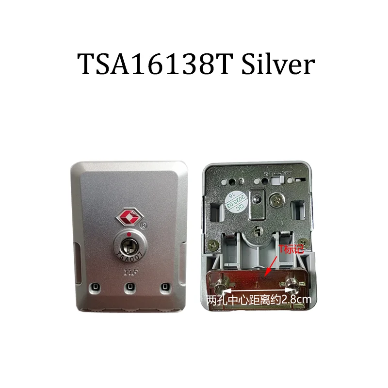Suitable For TSA-16138 Original Baggage Customs Lock Luggage Accessories Combination Lock Simple Portability Anti-theft Security