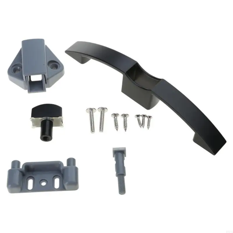 Marine Boat Pull Handle Push Lock Latchs Caravans Cabinet Drawer Button Hardware