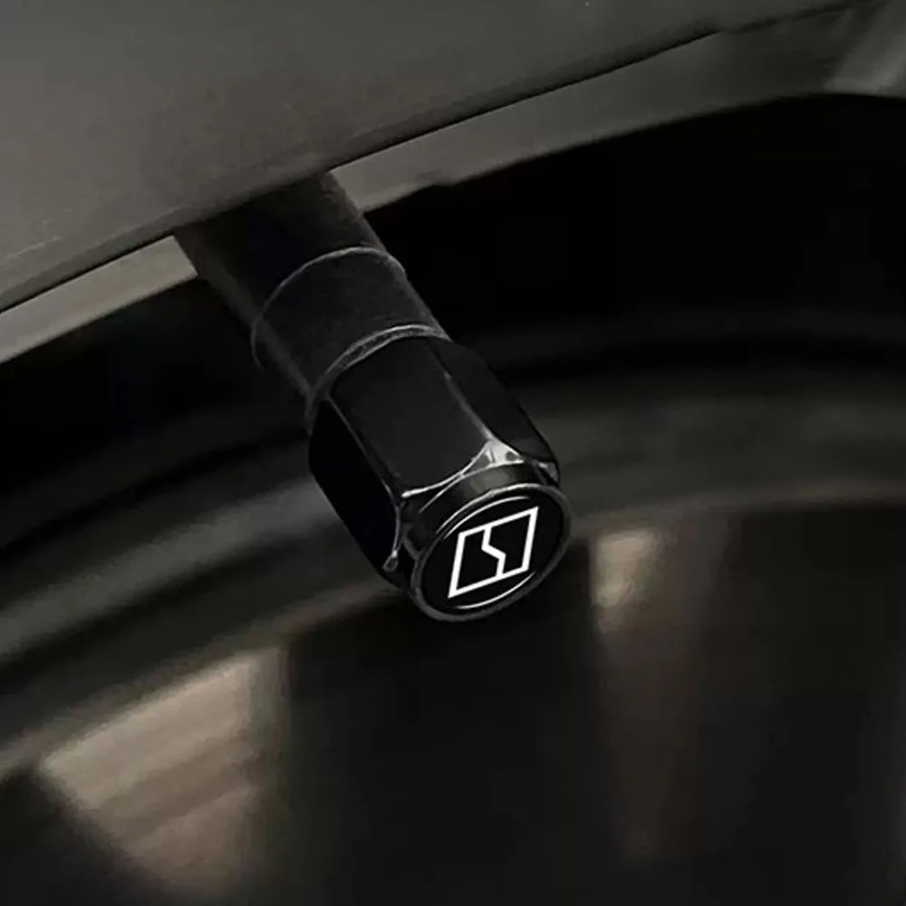 Fit For Zeekr 9X 2025-2026 Car Tire Valve Stem Cap Cover Protective Air Caps Decorative Auto Automotive Modification Accessories