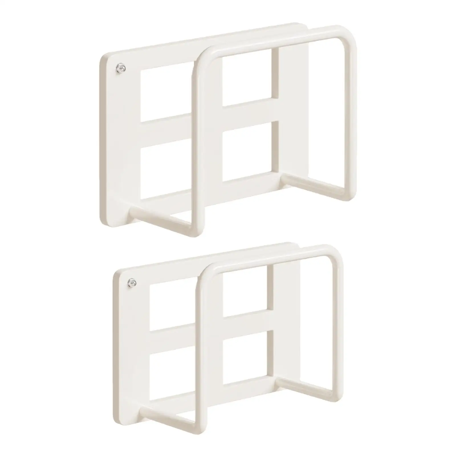 Modem Organizer Router Shelf Wall Mounted Carbon Steel Storage Box for Multifunctional Home Office Use