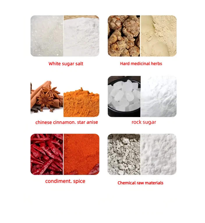 

Universal grinder sugar seasoning chemical salt industrial powder machine large grinding machine