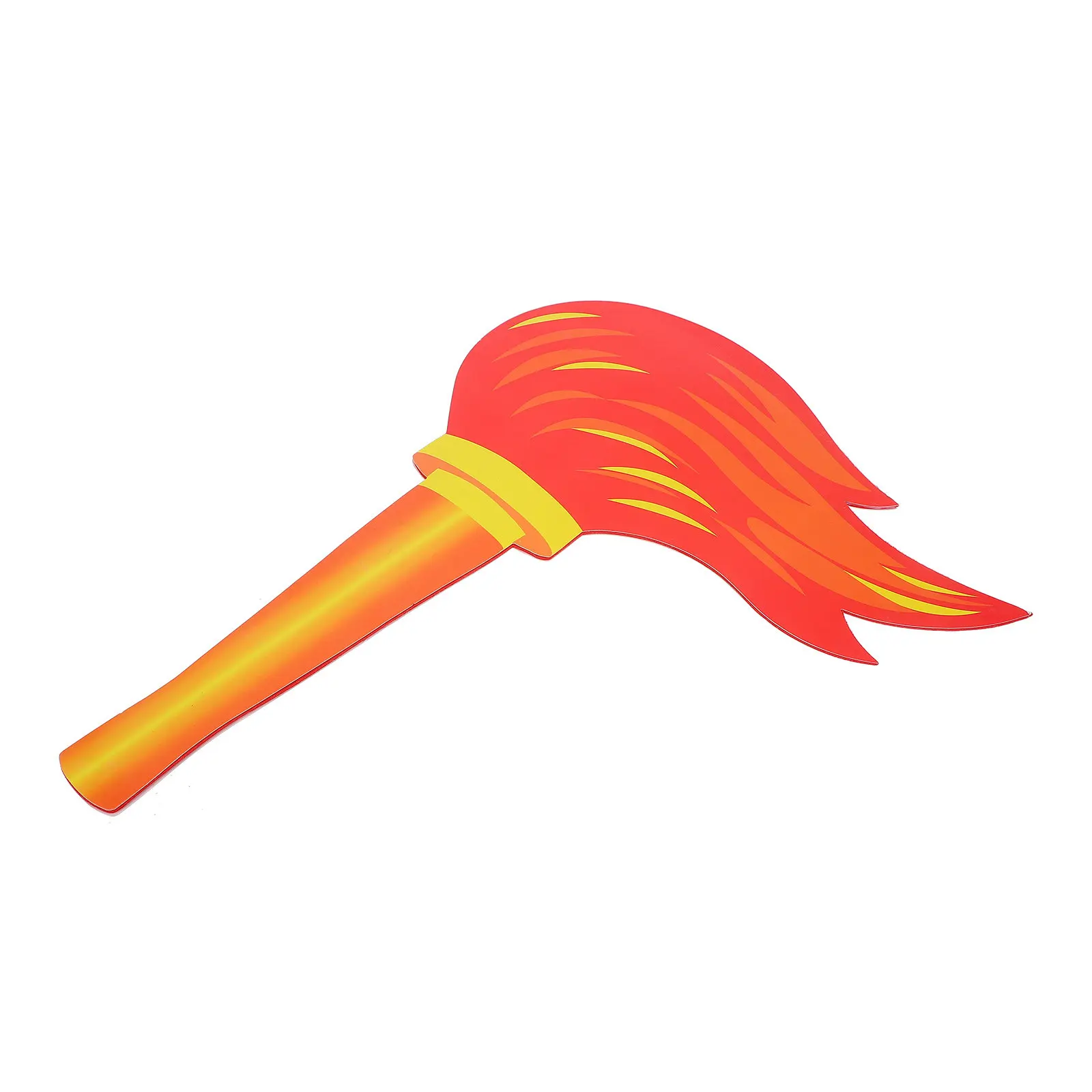 Lifelike Felt Torch Props Handheld for Kindergarten Ceremony Dance Performance Holiday Decor Outdoor Event Cosplay Stage Fun