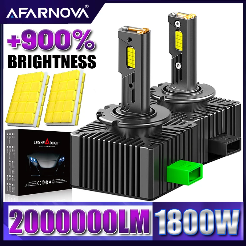 

Светодиодная фара серии D HID 1:1 D1R D3R 12 В 24 В D1S D3S Canbus Светодиодная ксеноновая лампа D4S D2S D2R D4R Автоматический свет CSP Чип 6500K Plug&Play