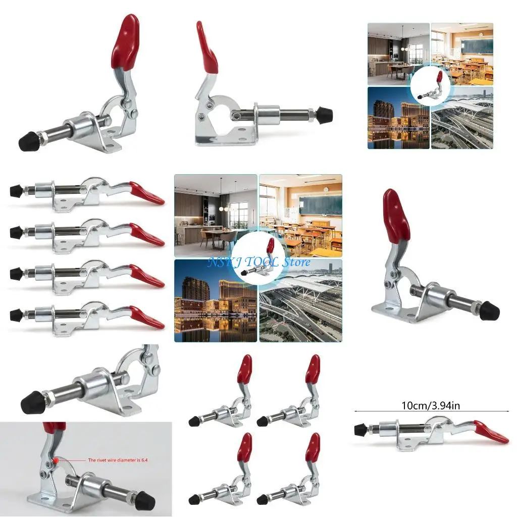 

L8RC GH-301-AM Woodwork LeverClamps Horizontals Toggle Clamps 45KG Clamps Woodworking