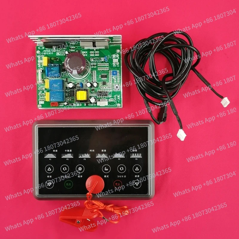 

General Use Treadmill Controller Circuit board display screen control system Treadmill Control board Repair 1-2.5HP DC motor
