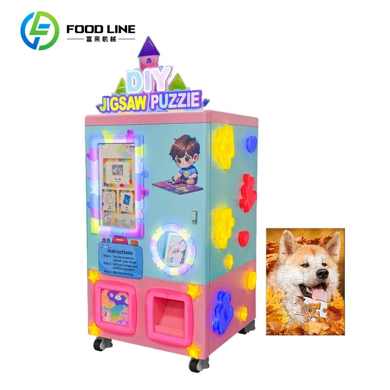 Customized Jigsaw Blades Metal and Wood Adult Jigsaw Puzzles Vending Machine Puzzle