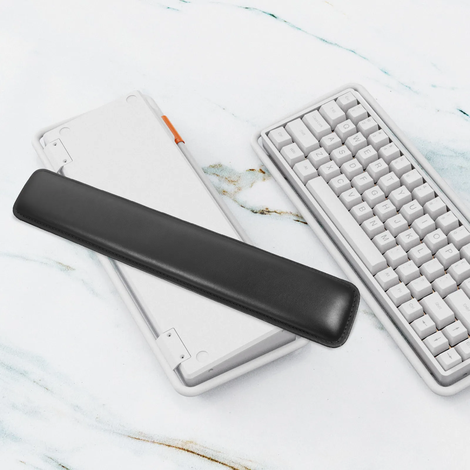 Keyboard Wrist Rest Anti Slip Design Perfect Dimensions Full Comfort Strenuous Gaming Long Hours Computer Use Wrist Rest