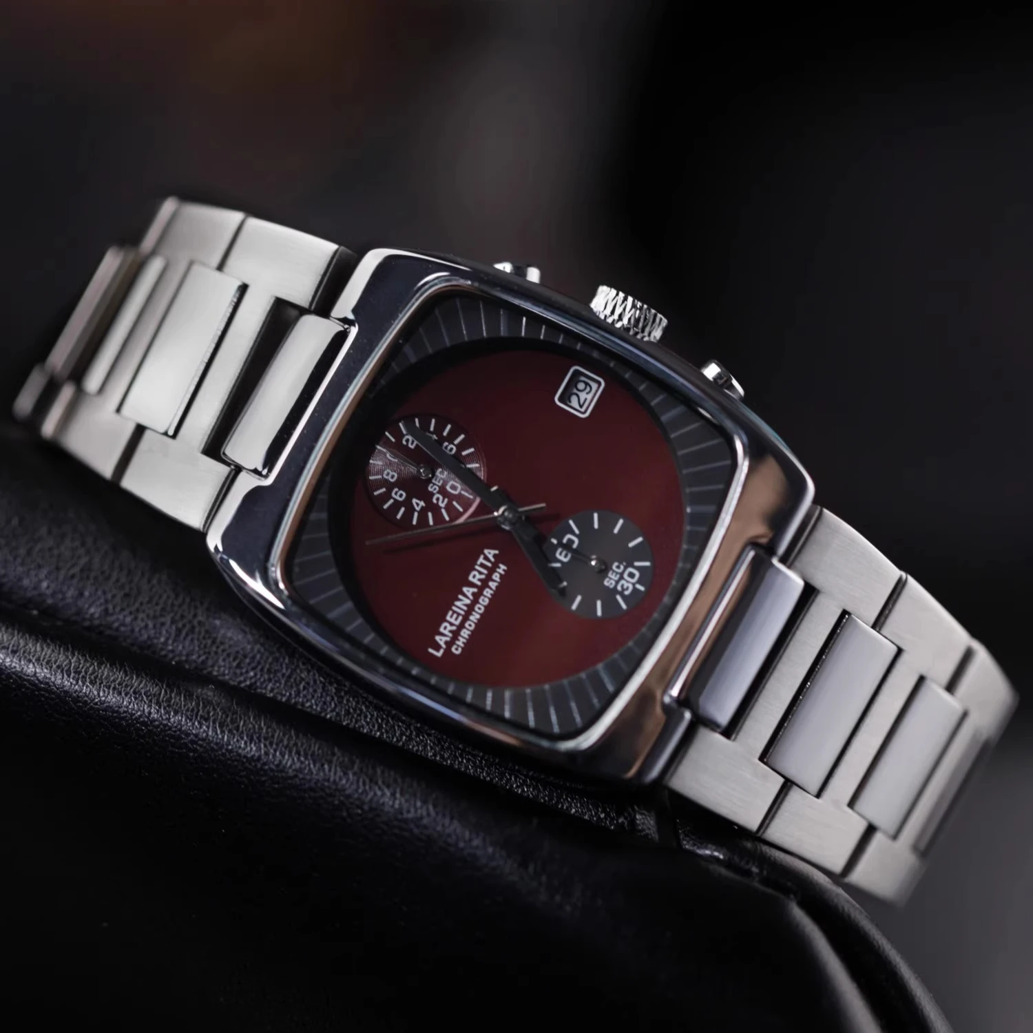 CILOA New Men's Casual & Business Stainless Steel Quartz Watch - Date Display & Waterproof 81620