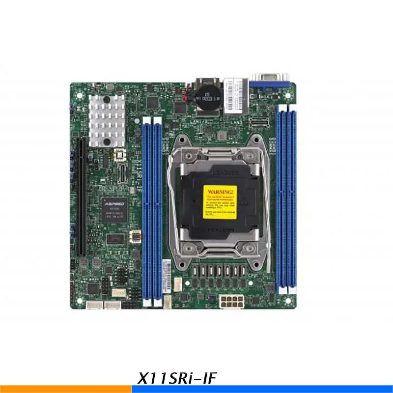 

Brand New For Supermicro X11SRi-IF MINI-ITX C422 LGA2066 NAS One-Way Server Motherboard