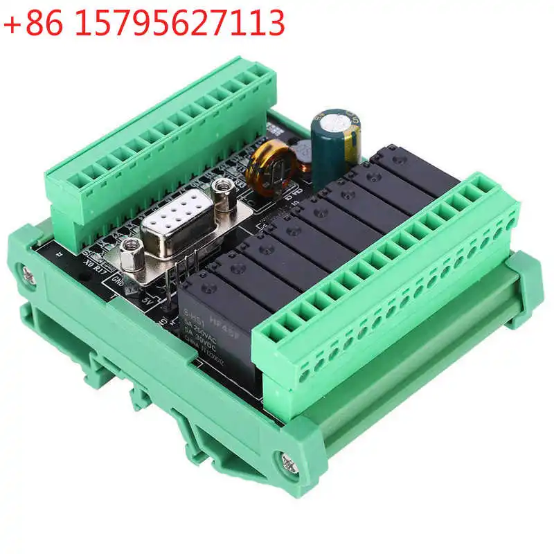 FX2N-20MR-232 5A DC24V Power PLC Board With Shell Relay Output Module 12 In 8 Out High-Speed Counting Analog Input 2AD 0-10V